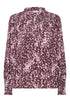 Saint Tropez Malika Blouse Fudge Spotty Animal