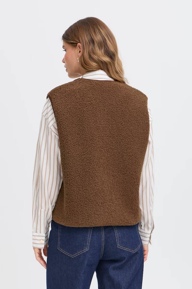 Fansa Gwynne Gilet Cocoa