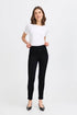 Fransa Luxe Thea Denim Leggings Black