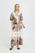 b.young Jannike Shirt French Roast Paisley