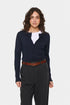 Saint Tropez Mila R-Neck Cardigan Night Sky