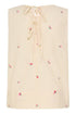 Fransa Bernie Blouse Yellow White Stripe Floral