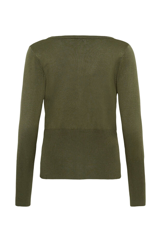 Saint Tropez Mila Slim Cardigan Four Leaf Clover