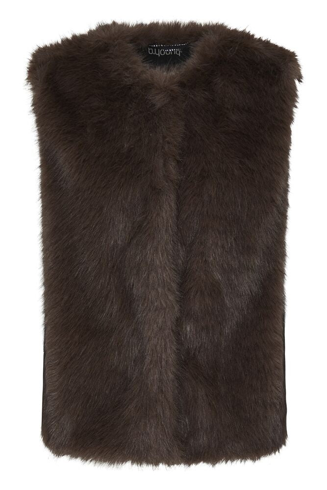 b.young Cesille Waistcoat Java Melange