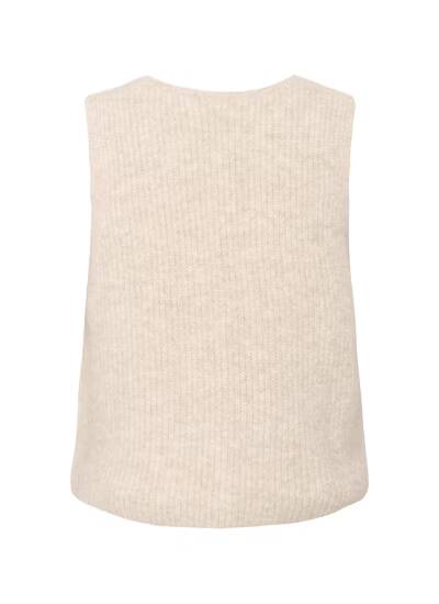Saint Tropez Xenya Vest Crystal Gray Melange