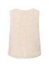 Saint Tropez Xenya Vest Crystal Gray Melange