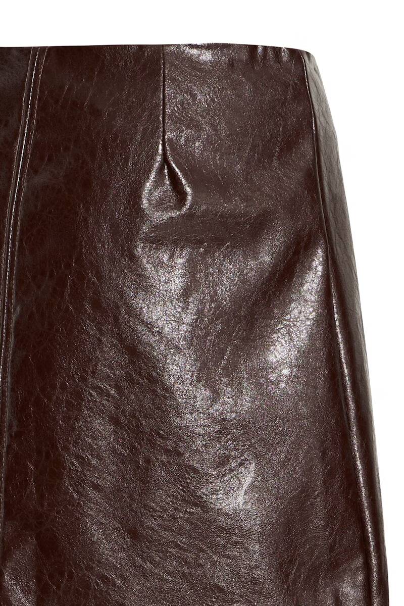 b.young Daina Skirt Chocolate Plum