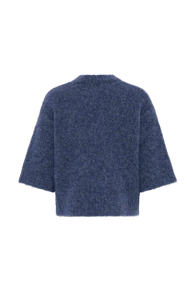 b.young Nyla Jumper Blue Horizon Melange