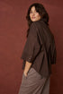 Fransa Cleo Shirt Hot Fudge