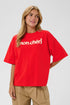 Saint Tropez Panna SS Sweatshirt Fiery Red