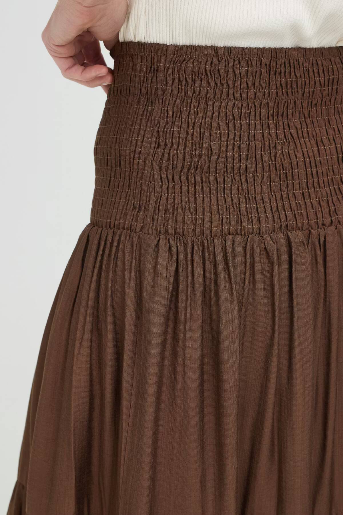 b.young Joannie Smock Skirt French Roast
