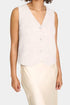 Saint Tropez Xenya Vest Crystal Gray Melange