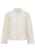 b.young Feather Shirt Oatmeal