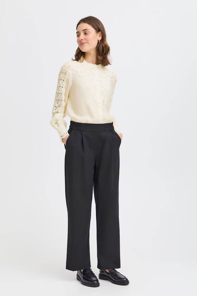 Fansa Blondie Blouse Whisper White