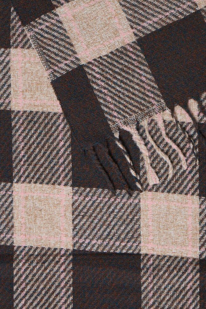 b.young Walvia Scarf Java/Sand Check Scarf