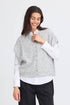 Fansa Sanny Cardigan Light Grey Melange