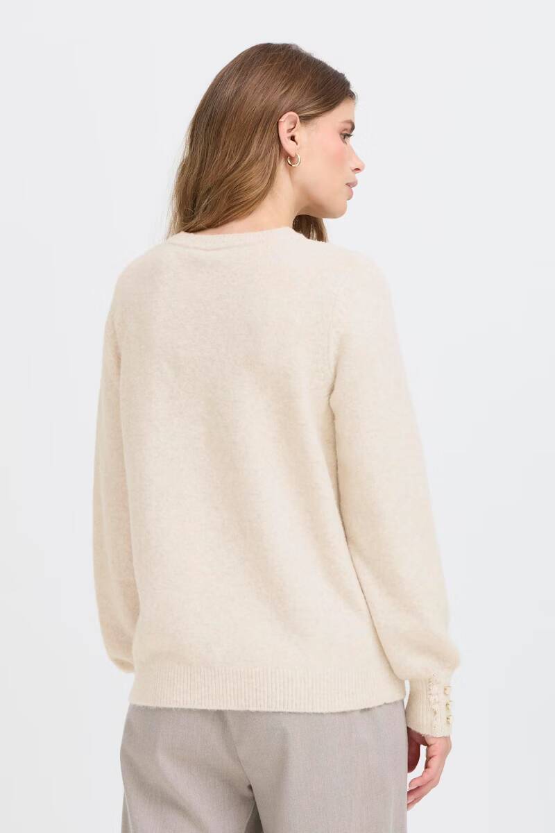 Fansa Ellen Jumper Oatmeal Melange