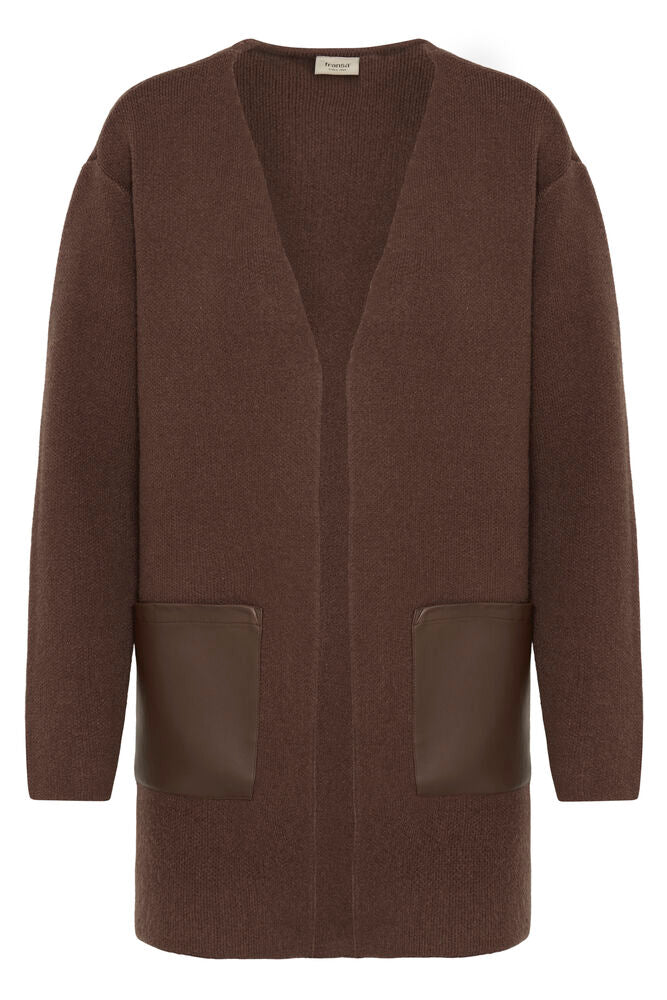 Fransa Gia Cardigan Rain Drum