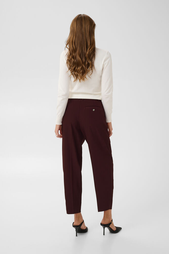 Saint Tropez Ubigail Trousers Winetasting Melange