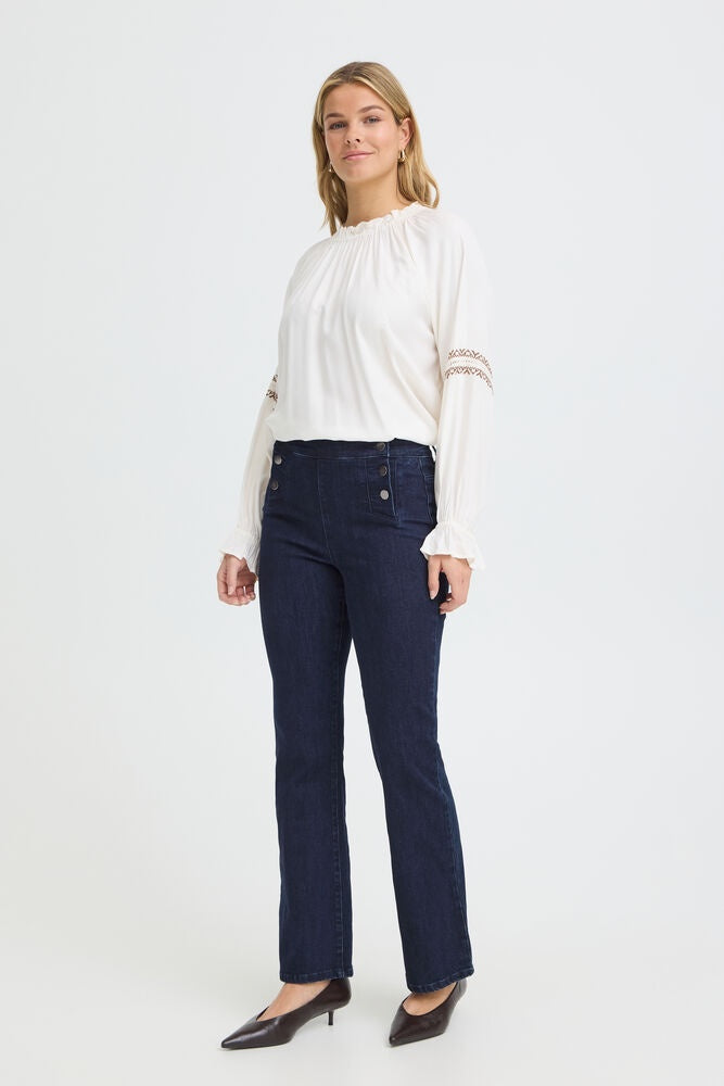 Fransa Lissi Hanna Jeans Indigo Blue Denim