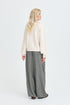 b.young Omea Deco Cardigan Birch Melange