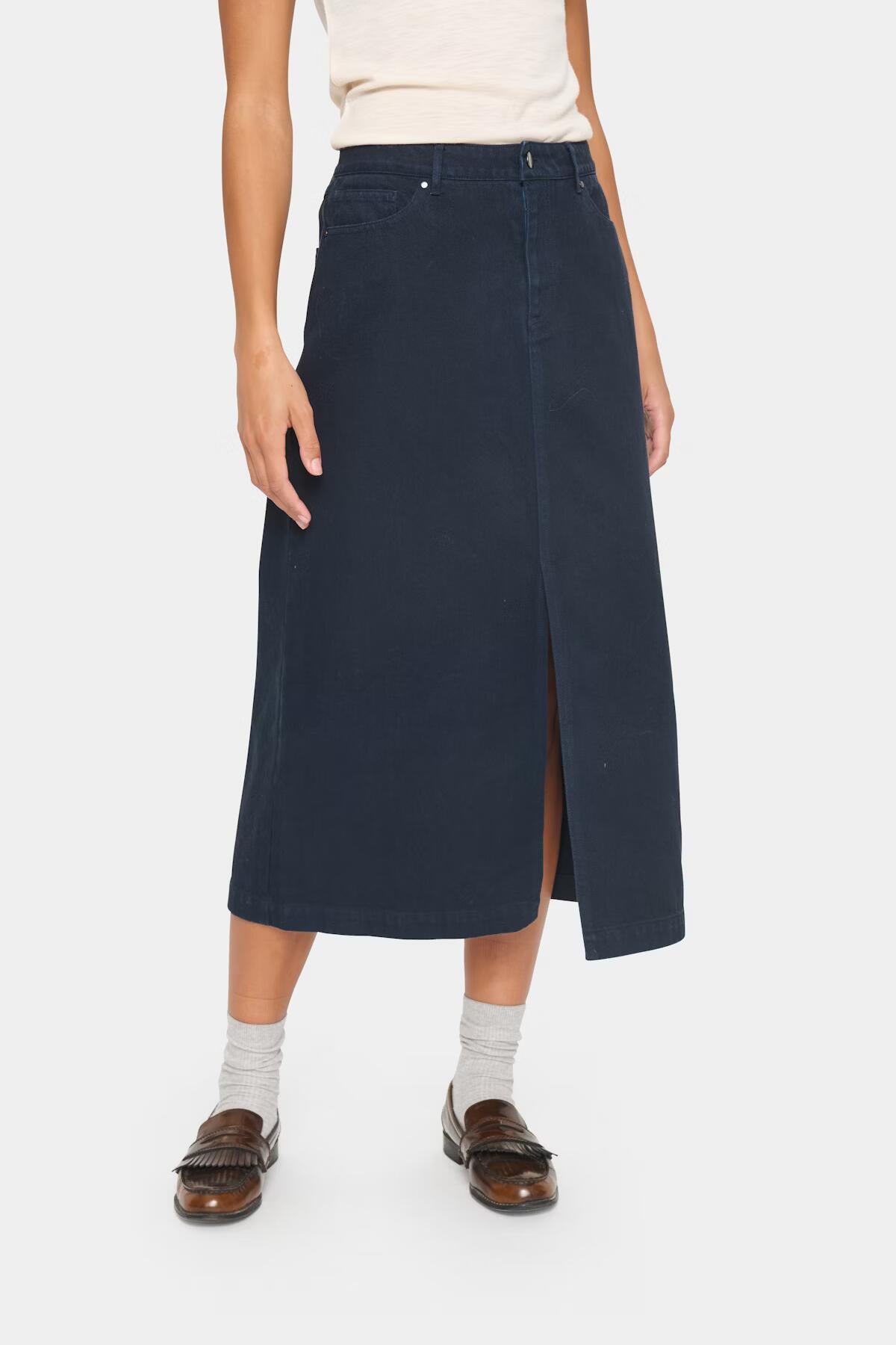 Saint Tropez Ilu Denim Skirt Midnight Sail