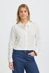Fransa Paulana Blouse Blanc de Blanc