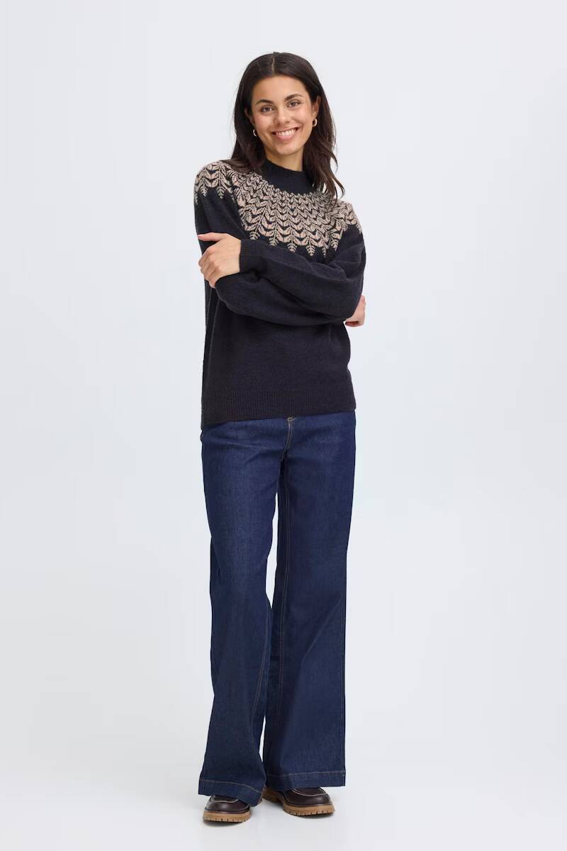 Fansa Isabella Jumper Night-Sky Mel Multi