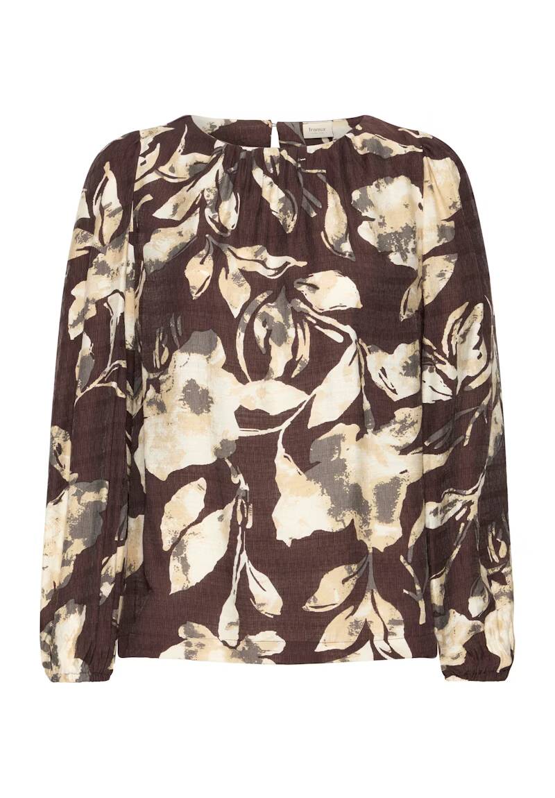Fansa Ariana Blouse Dis Floral Fudge