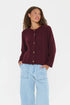Saint Tropez Maleen Cardigan Fudge