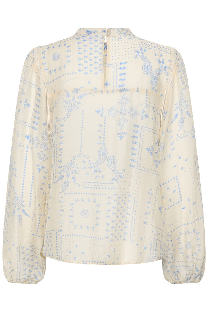 Saint Tropez Sebastiana Blouse Campanula Paisley Mosaic