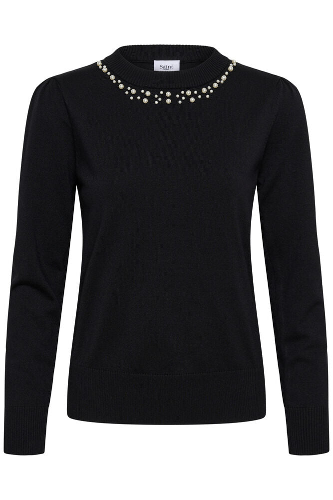 Saint Tropez Temma Pullover Black