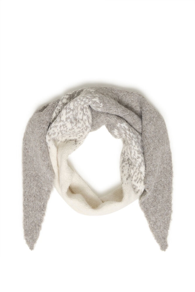 Fransa Tye Scarf Driftwood Mix