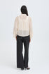 b.young Feather Shirt Oatmeal