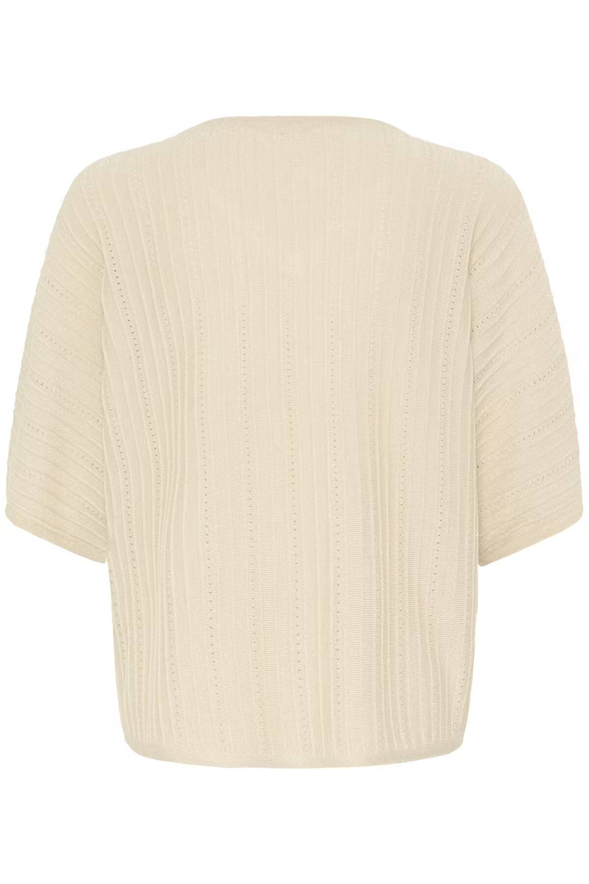 b.young Mobbe V-Neck Jumper Birch