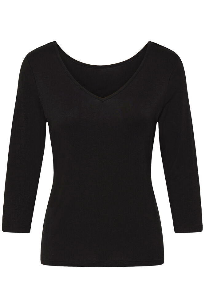 Fransa Dotta Tee Black