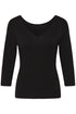 Fransa Dotta Tee Black