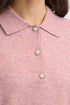 Fransa Suzette Pullover Silver Pink Melange
