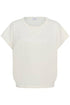 Saint Tropez Mila Round-Neck Short Sleeve Pullover Ice