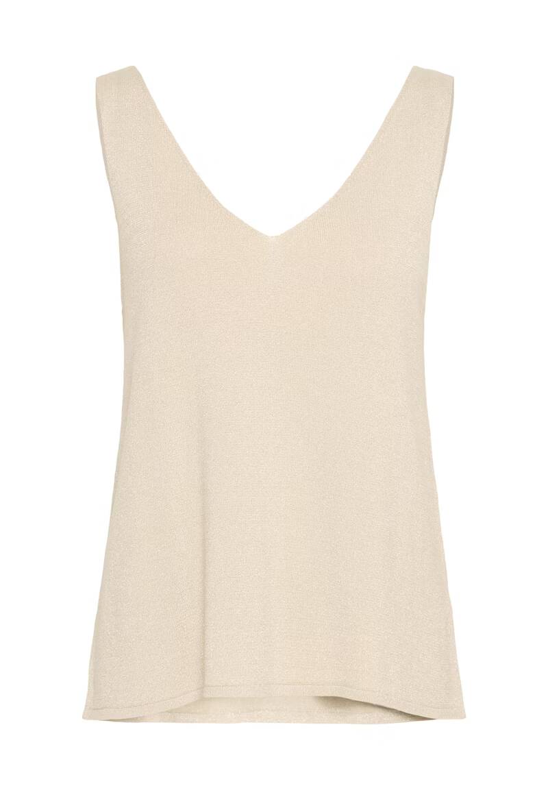 b.young Mobbe Sleeveless Blouse Frosted Almond