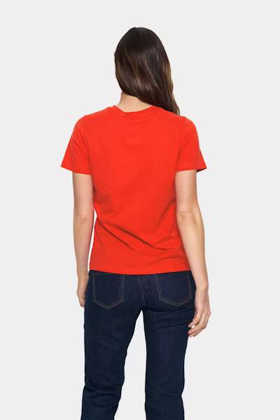 Saint Tropez Kortnea T-Shirt Poinciana