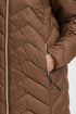 Fransa Padded Jacket Rain Drum