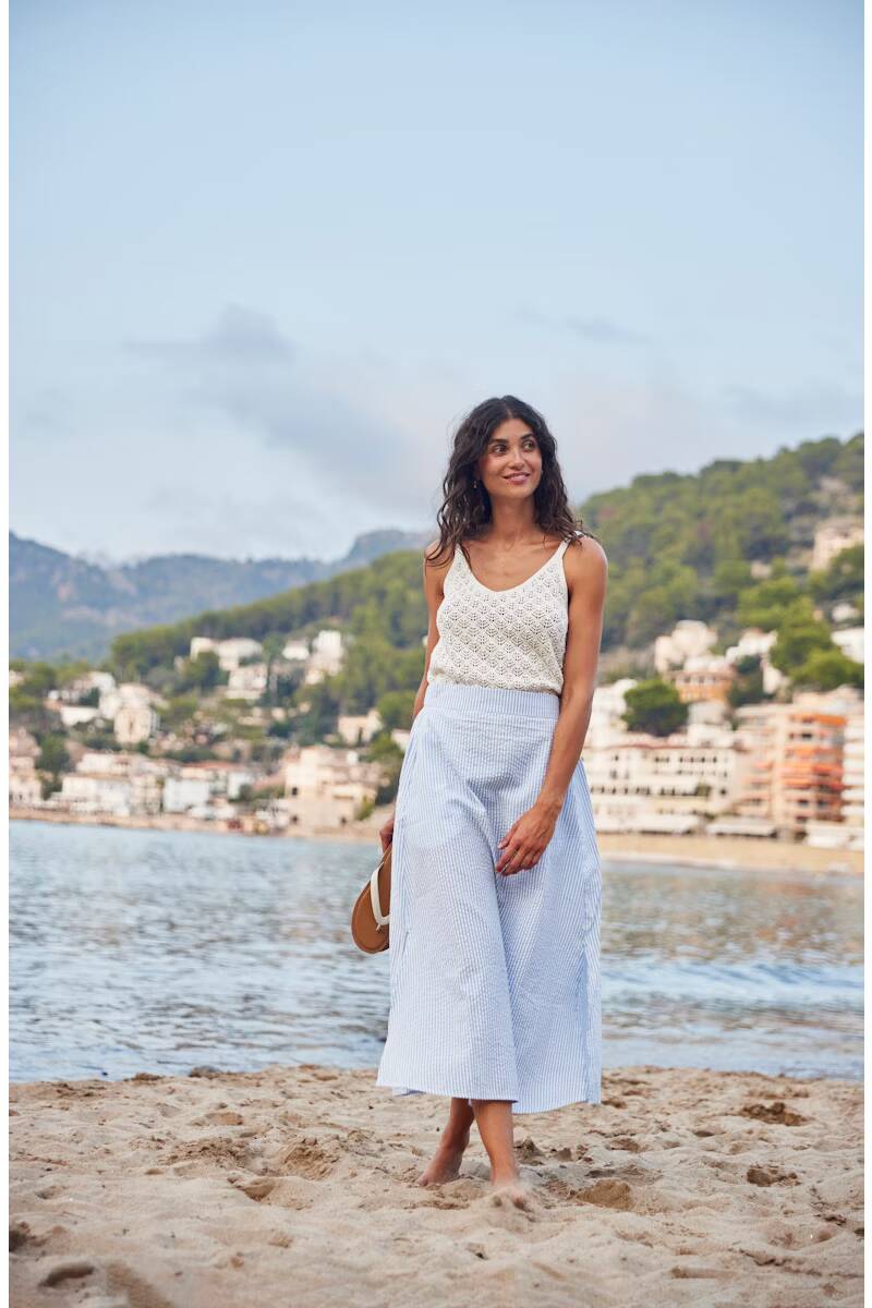 Fransa Oda Top Whisper White