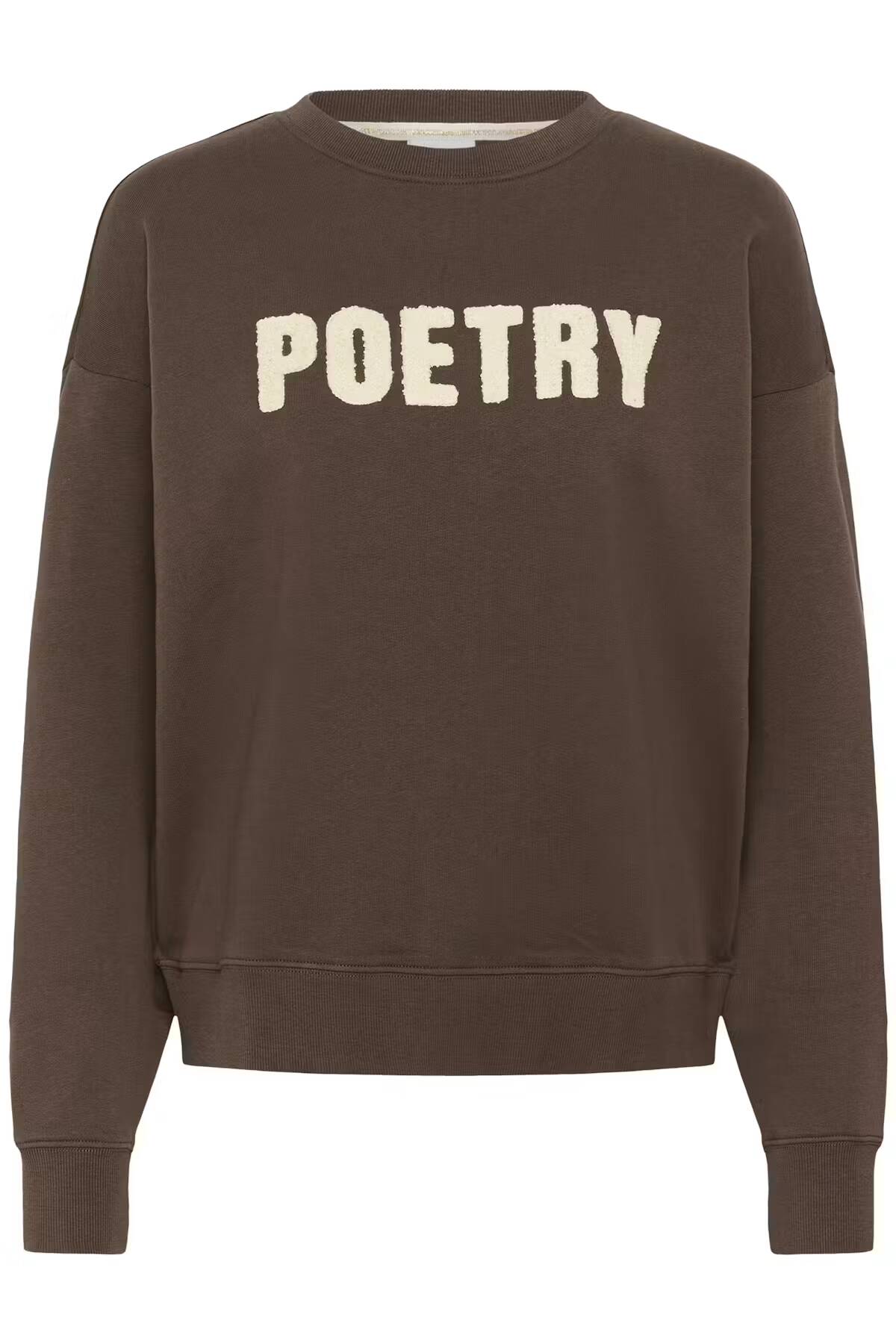 Saint Tropez Suzie Sweatshirt Chocolate Brown