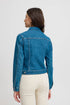 Fransa Denima Denim Jacket Mid Blue Denim