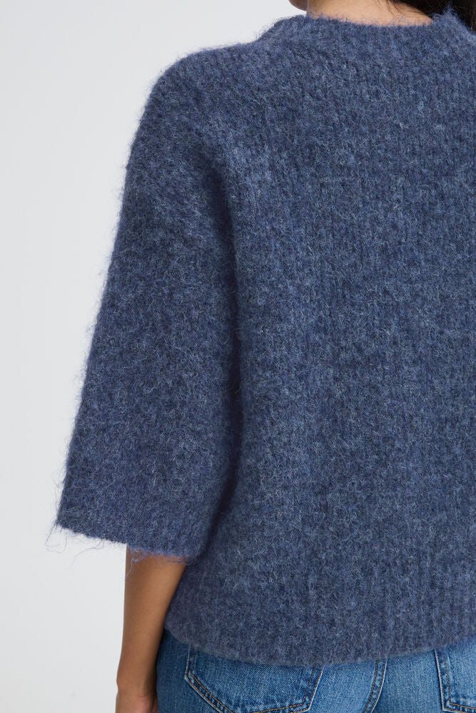 b.young Nyla Jumper Blue Horizon Melange