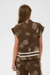 Saint Tropez Rosashell Blouse Fudge Sea Shell
