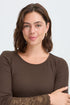 Fransa Hizamond Tee Hot Fudge