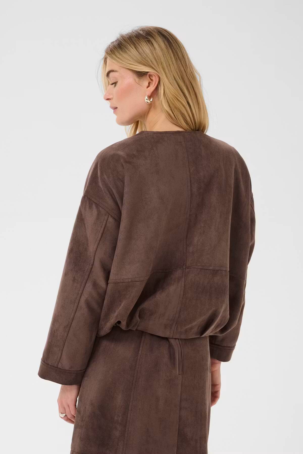 Saint Tropez Shadow Jacket Chocolate Brown