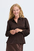 b.young Isa Peplum Shirt Java